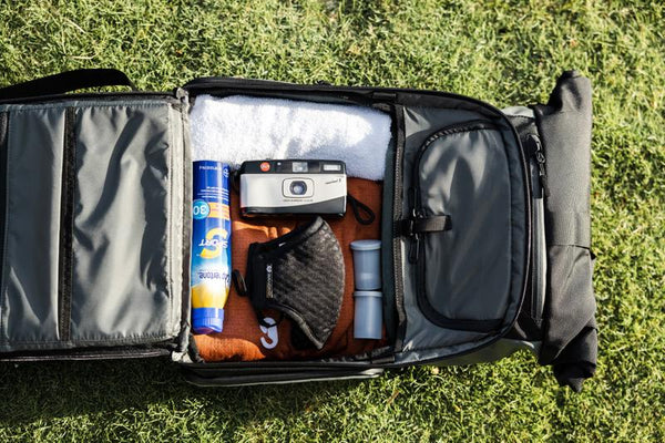 MONEY PATTERN POWDER MINI DUFFLE