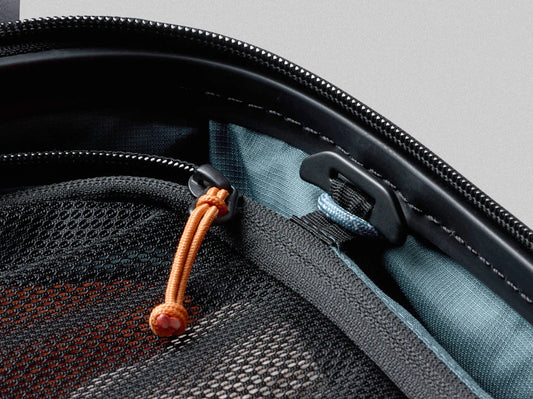EXTERIOR GOLD ZIP POCKET SHARKS IN PARIS SAVAGE BACKPACK
