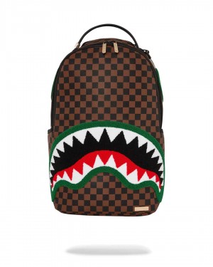 Brown Sprayground Backpack CHENILLE SIP BACKPACK | 5068923-TF