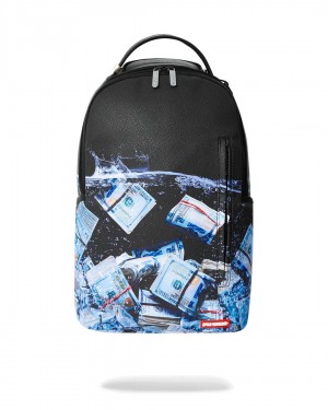Multicolor Sprayground Backpack MONEY FLOATIN DLXSV BACKPACK | 9813025-KF